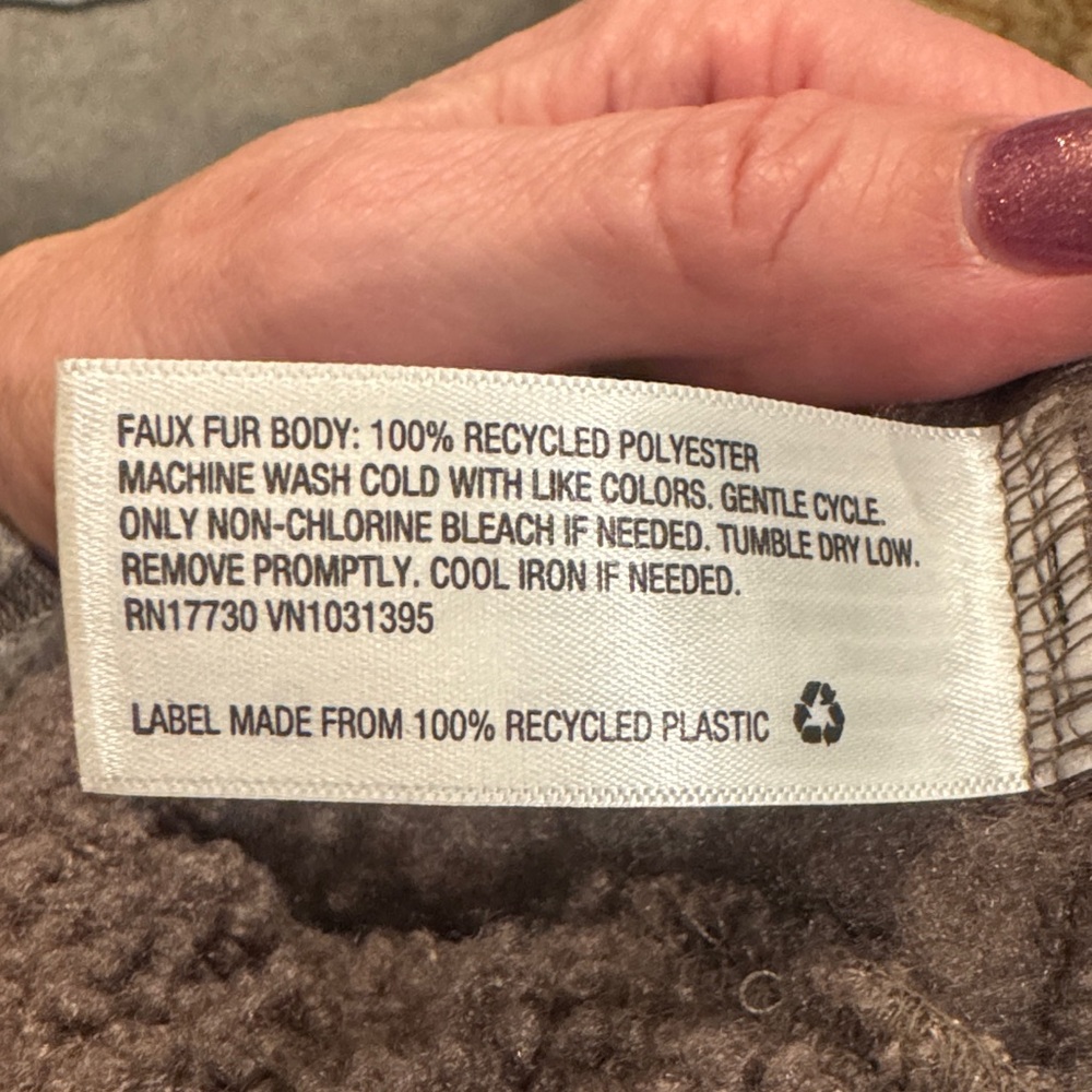 Universal Thread Brown Fleece Jacket - image 6